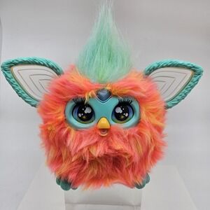 Furby Coral Interactive Plush Toy Hasbro 2023 Clean Tested